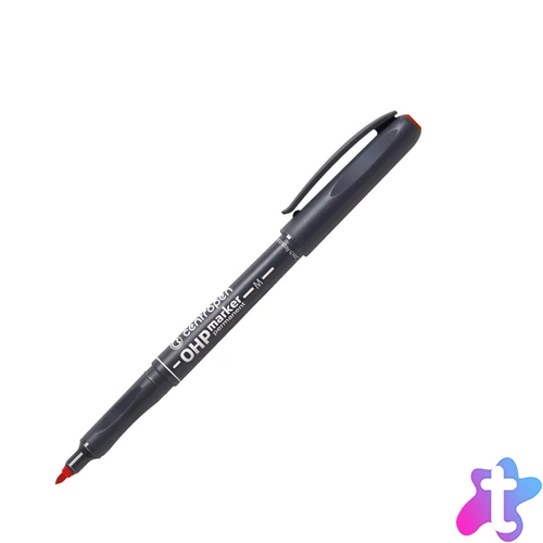Alkoholos marker 1mm, M OHP Centropen 2637 piros