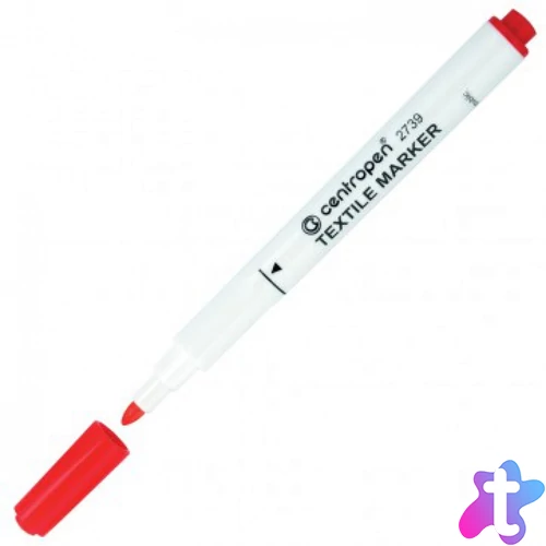 Textilfilc 1,8mm, Centropen 2739 piros