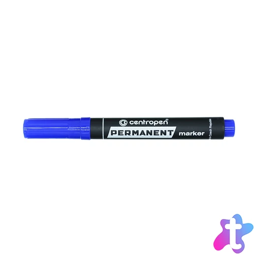 Alkoholos marker 1-4,6mm, vágott hegyű, Centropen 8576 kék