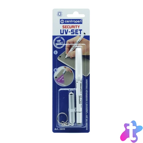 Alkoholos marker 0,6-1mm, kerek hegyű UV Centropen 2699 UV