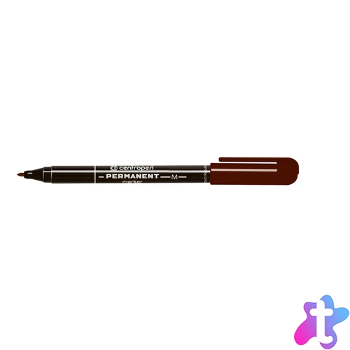 Alkoholos marker 1mm, M, Centropen 2846 barna