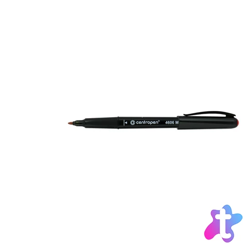 Alkoholos marker 1mm, CD/DVD Liner M Centropen 4606 piros