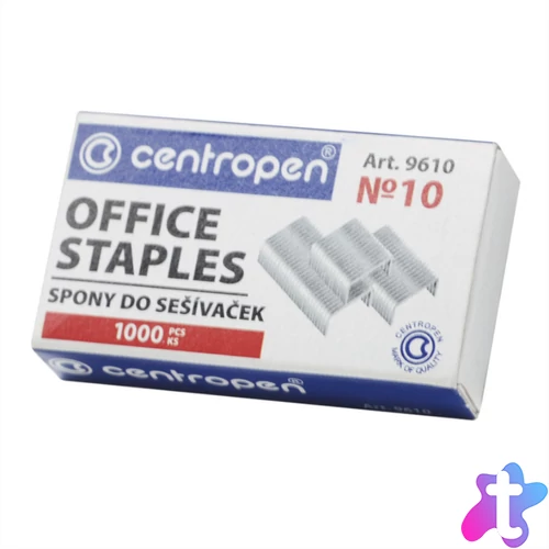 Tűzőkapocs NO.10 Centropen 9610