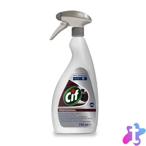 Bútortisztító szórófejes 750 ml Wood Polish Professional Cif