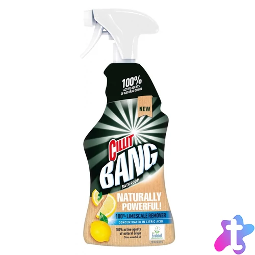 Vízkőoldó szórófejes 750 ml Cillit Bang Természetesen Hatékony