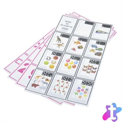 Szám-és jelkártya I. o.