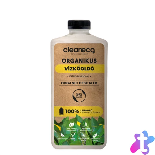 Vízkőoldó-Szanitertisztító citromsavas 1 liter organikus Cleaneco