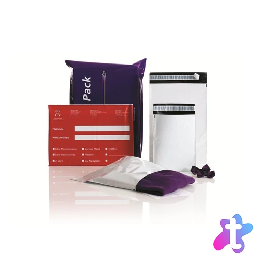 Futártasak C4, 240x325 + 50 mm. szilikonos záródás 100 db/csomag Coex Fehér/Fekete