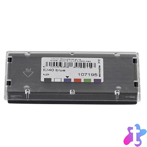 Bélyegző cserepárna, E/40 Colop kék