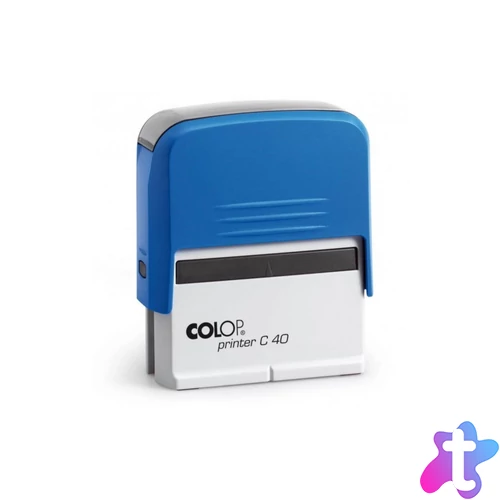 Bélyegző C40 Colop kék ház/kék párna
