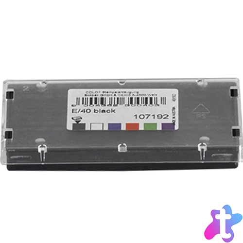 Bélyegző cserepárna, E/40 Colop fekete