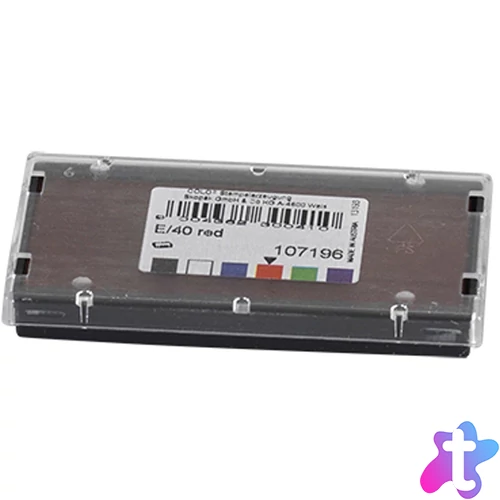 Bélyegző cserepárna, E/40 Colop piros