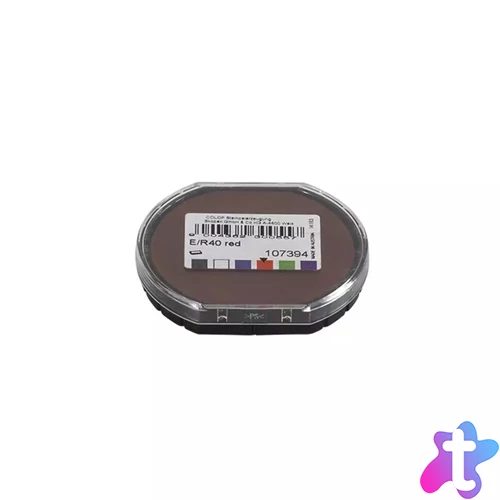 Bélyegző cserepárna, E/R40 Colop piros