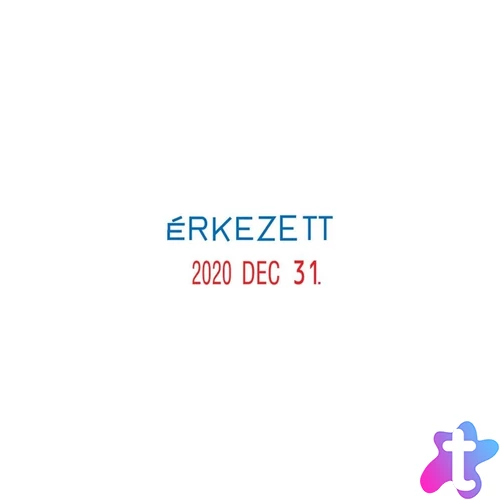 Szóbélyegző dátummal Colop Mini S160/L ÉRKEZETT