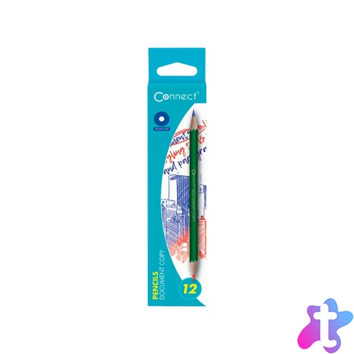 Tintaceruza Connect piros-kék permanent (zöld testtel)