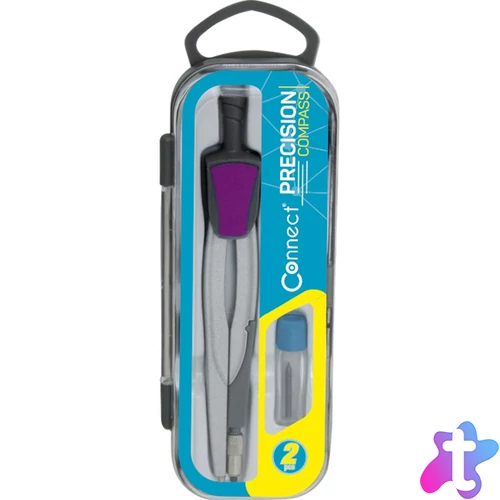 Körző + betét műanyag dobozban Connect RD1302B