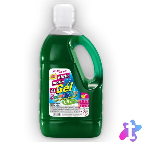 Mosógél 4,5 liter (45 mosás) színes ruhákhoz Dalma Aktív Color Fix