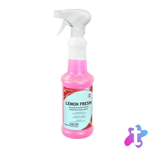 Vízkőoldó - szanitertisztító szórófejes 750 ml citromsavas Lemon Fresh