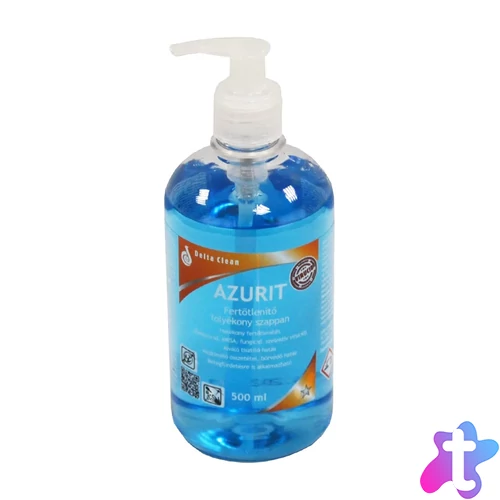 Folyékony szappan fertőtlenítő hatással pumpás 500 ml Azurit