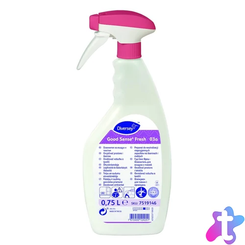 Légfrissítő és textil illatosító szórófejes 750 ml Good Sense Fresh