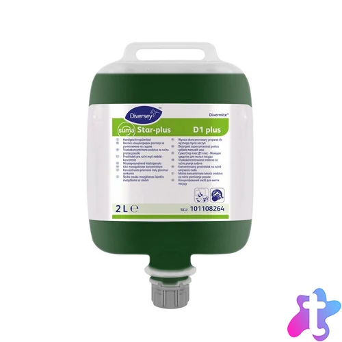Mosogatószer 2 liter kézi szuperkoncentrátum Suma Star-Plus D1
