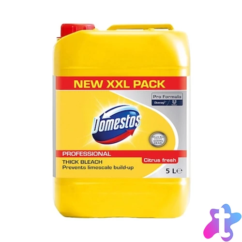 Fertőtlenítő hatású tisztítószer 5 liter Domestos Professional Citrus Fresh