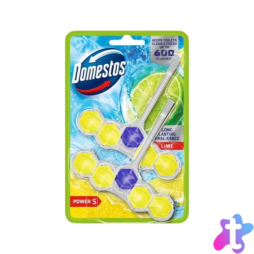 WC illatosító 2 x 50 g Power5 Domestos Lime