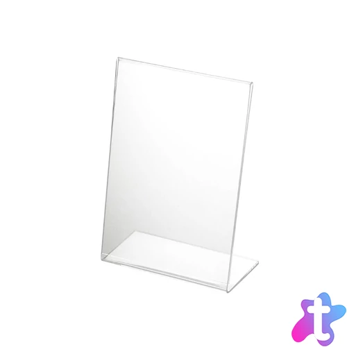 Laptartó A5, öntapadó gumi talp Durable áttetsző