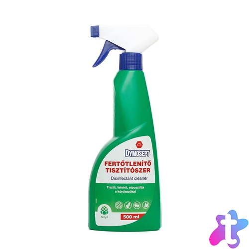 Fertőtlenítő hatású tisztítószer szórófejes 500 ml Dymosept fenyő