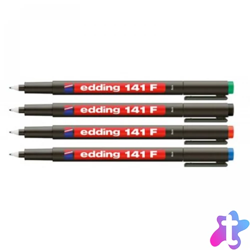 Alkoholos marker 0,6mm, 141F OHP Edding kék