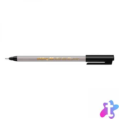Rostirón, tűfilc 0,3mm, Edding 89 fekete