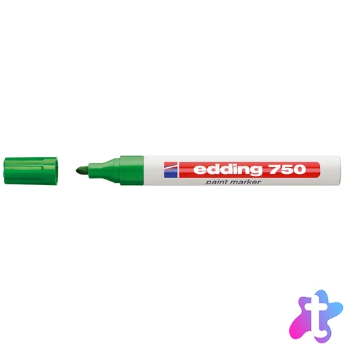 Lakkmarker 2-4mm, kerek Edding 750 zöld