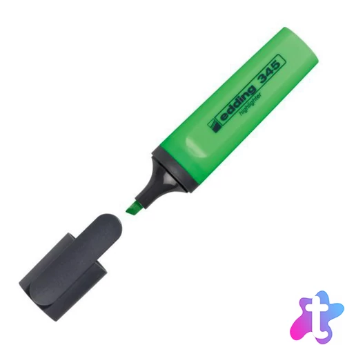 Szövegkiemelő 2-5mm, vágott Edding 345 zöld