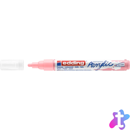 Akril marker 2-3mm, Edding 5100 mályva