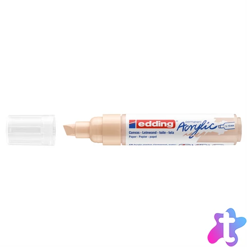 Akril marker 5-10mm, Edding 5000 bézs