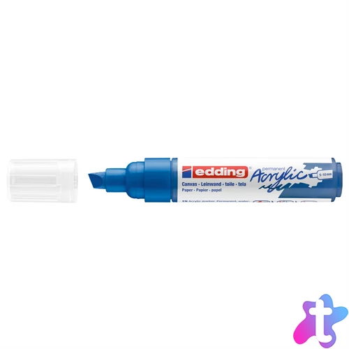Akril marker 5-10mm, Edding 5000 kék