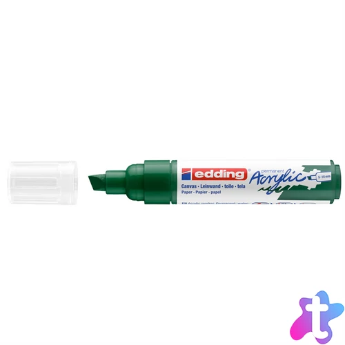 Akril marker 5-10mm, Edding 5000 mohazöld