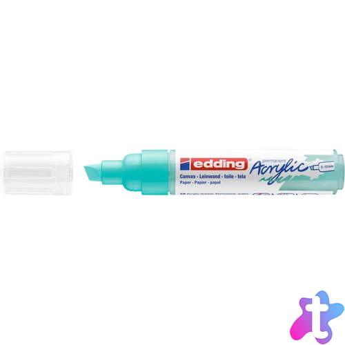 Akril marker 5-10mm, Edding 5000 türkiz