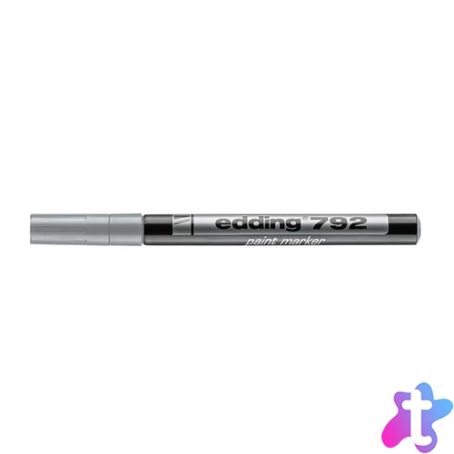 Lakkmarker 0,8mm, kerek Edding 792 ezüst