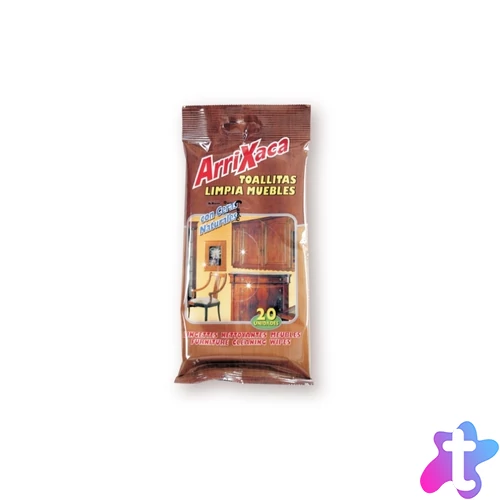 Bútortisztító nedves törlőkendő 20 db/csomag Arrixaca