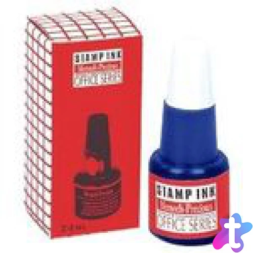 Bélyegzőfesték 24 ml, piros