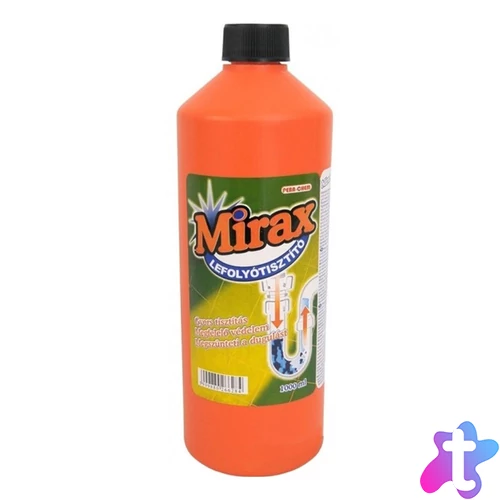 Lefolyótisztító gél 1 liter Mirax