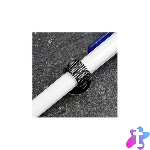 Tolltartó, fém, öntapadós