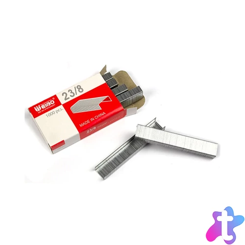 Tűzőkapocs 23/8 1000 db/doboz