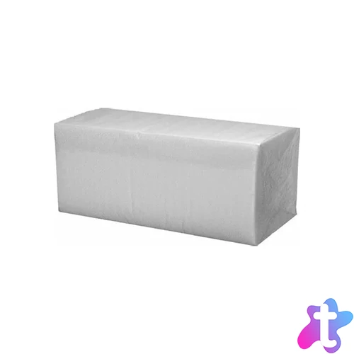 Kéztörlő 2 rétegű Z hajtogatott 200 lap/csomag 25 x 21 cm 20 csomag/karton_00192CA_fehér