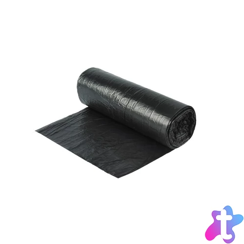 Szemeteszsák 180 liter 90 x 120 cm 30 mikron 10 db/tekercs fekete