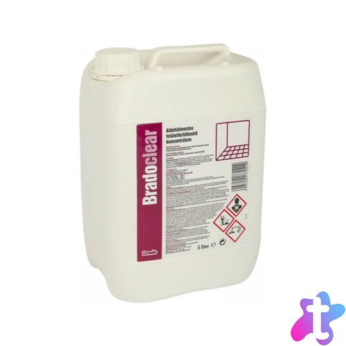 Felületfertőtlenítő koncentrátum 5 liter Bradoclear
