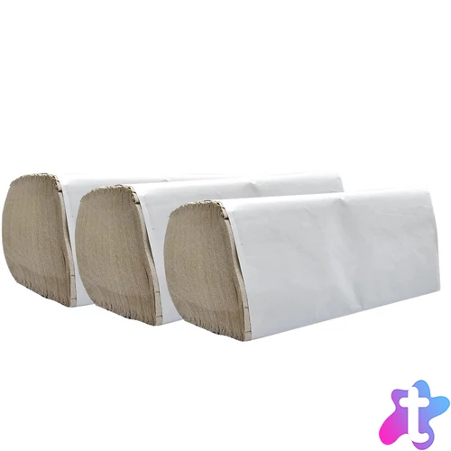 Kéztörlő 1 rétegű V hajtogatású 250 lap/csomag lapméret: 23 x 25 cm_natúr