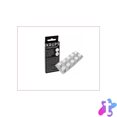 Vízkőoldó tabletta kávéfőző gépekhez KRUPS XS3000 10db/doboz