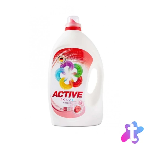 Mosógél 4,5 liter (90 mosás) színes ruhákhoz Active Color
